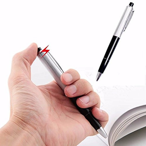 Lukalook 1PCS Electric Shock Ballpoint Working Pen Gag Funny Gift Prank Joke Shocker