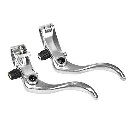 Maxmartt 1pair Aluminum Alloy 24mm Mountain Bike Disc Brake Bar Handle Level Cycling Accessory