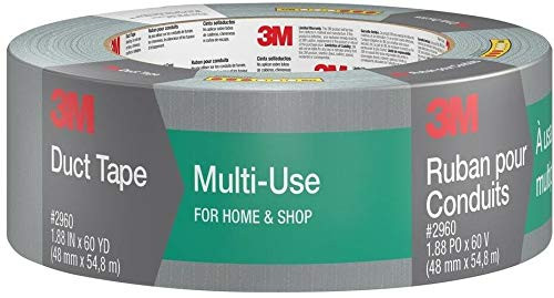 3M 2960 Scotch Multi Use Duct Tape 60 Yards by 1.88 Inch
