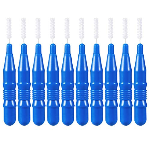 ARTIBETTER 50Pcs Interdental Brush Toothpick Tooth Flossing Picks Oral Dental Hygiene Cleaning Brush Oral Care Floss Teeth Tool 2. 5mm Blue ARTIBETTER 50Pcs Interdental Brush Toothpick Tooth Flossing Picks Oral Dental Hygiene Cleaning Brush Oral Care Floss Teeth Tool 2. 5mm Blue