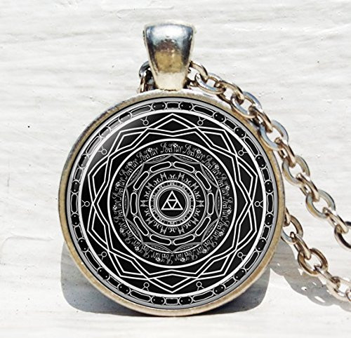Jewelry tycoon®Mirror of Twilight Necklace, The Legend of Zelda pendant, Twilight Princess necklace, Art Gifts, for Her, for him