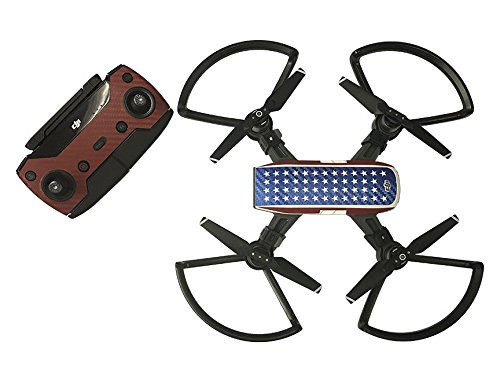 TITAN Drones Vinyl Skin for DJI Spark (Special Edition 50 Star Patriot)