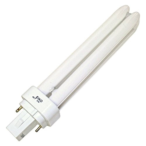 Eiko QT26/65 26W Quad-Tube 6500K G24d3 Base Fluorescent Halogen Bulbs