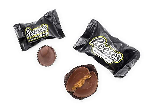 Reese's Peanut Butter Cups - Glow in the Dark - Milk Chocolate Candy (Snack Size, 2 Pounds)