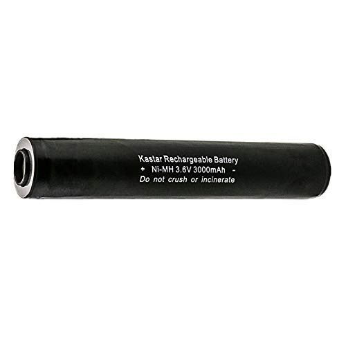 Kastar 1-Pack Ni-MH 3.6V 3000mAh Battery Replacement for Streamlight-Maglight Pelican M9, Stinger HP, Stinger XT, Stinger XT HP, Stinger LED, Stinger LED HP, Polystinger, Maglite 75175, 75375