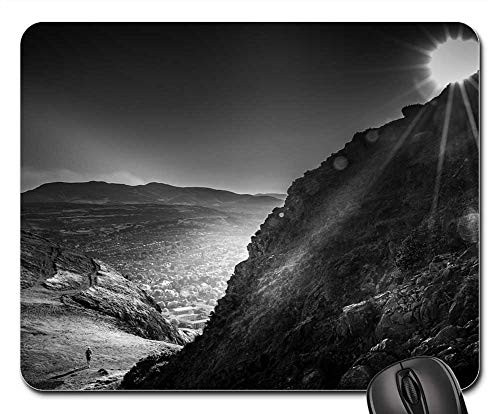 Mouse Pad - Edinburgh Scotland Arthur Seat Sun