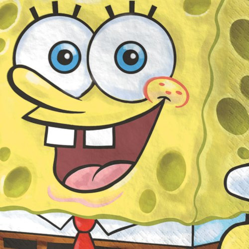Spongebob Squarepants Classic Lunch Napkins 16ct