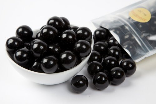 Black Gourmet Gumballs (1 Pound Bag)