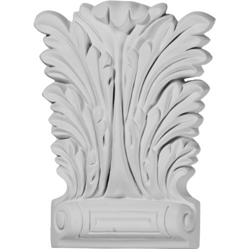 Ekena Millwork ONL04X06X01OX 4 3/4-Inch W X 6 1/2-Inch H X 1 1/8-Inch P Oxford Center Onlay