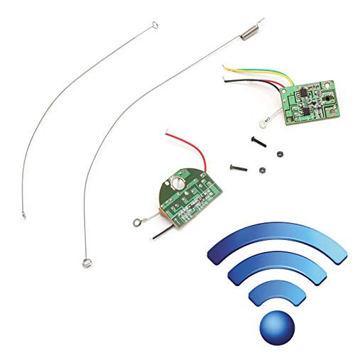 Calvas Remote 2CH Control 27MHZ Radio Channel Module Transmitter Receiver Board Antenna 4XFC