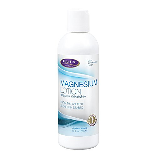 Life-Flo Magnesium Lotion   Magnesium Chloride Supplement Sourced from Zechstein Seabed   For Muscle Massage and Relaxation   8 fl oz