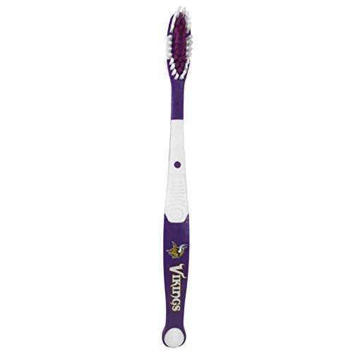 Siskiyou Sports Unisex NFL Minnesota Vikings Toothbrush, Team Color, Adult