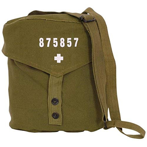 Fox Outdoor Products Swiss Gas Mask Bag, Olive Drab