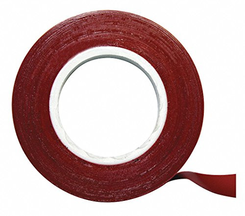 Chart Tape, 1/4 In W x 27 Ft L, Red