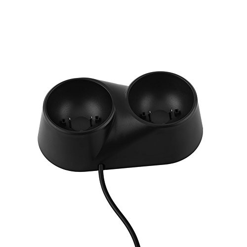 Hyuduo1 PS4 Move Charger,Dual Charger Dock Charging Station Stand for Play Station PS4 VR Remote Controllers Hyuduo1 PS4 Move Charger,Dual Charger Dock Charging Station Stand for Play Station PS4 VR Remote Controllers