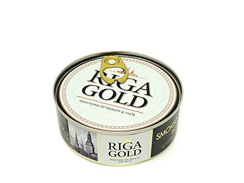 Riga Gold Shproti, Sprats in Oil, 8.4 ounces (pack of 2)