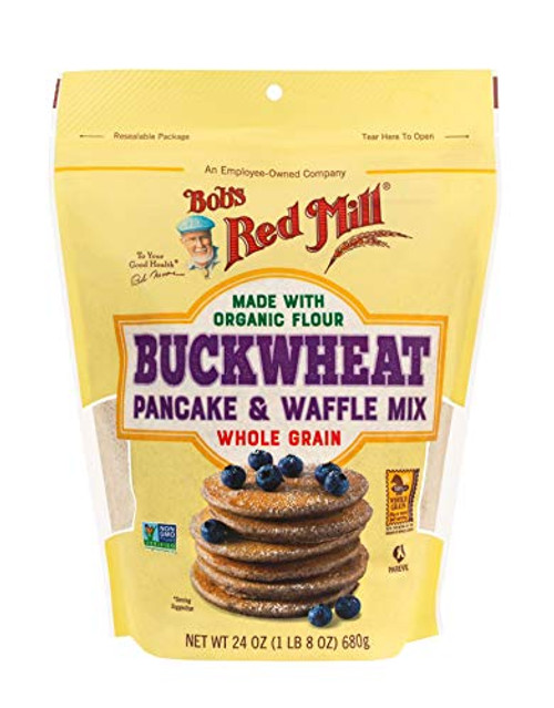 Bob's Red Mill Buckwheat Pancake  and  Waffle Mix, 24 oz