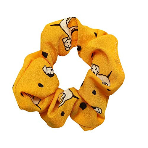 LOKODO Women Scrunchies Elastic Hair Rope Ring Tie Scrunchie Ponytail Holder Hair Band Headband Hair Accessory