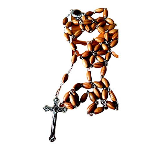 Olive Wood Rosary Cross Bethlehem Jerusalem Cross Holyland Olive Wood Rosary Cross Bethlehem Jerusalem Cross Holyland