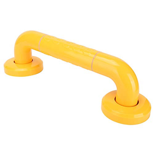 Safety Handrail, Durable Humanized Safety Balance Bar, Strong Load?Bearing(30cm  Yellow, Perforated Installation )