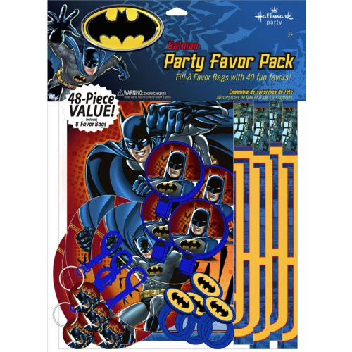 Hallmark Batman Party Favor Pack