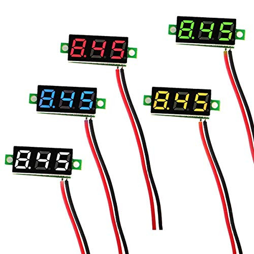 0.28 Inch Mini Digital Voltmeter 2.5V-30V Voltage Meter LED Display Electronic Parts Accessories