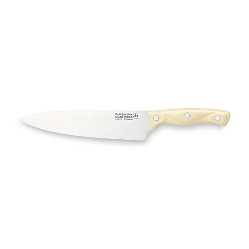 Rockingham Forge Classic Contoura 8100 Series Chefs Knife with Stainless Steel Blade, 8 inch, Ivory, 32.5 x 4.5 x 1.5 cm Rockingham Forge Classic Contoura 8100 Series Chefs Knife with Stainless Steel Blade, 8 inch, Ivory, 32.5 x 4.5 x 1.5 cm