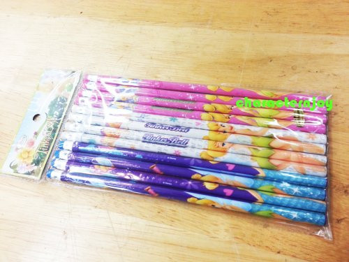 Disney Fairies TinkerBell 12p pencils