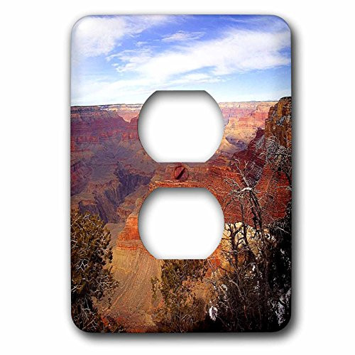 3dRose LSP_57600_6 Grand Canyon Arizona 2 Plug Outlet Cover