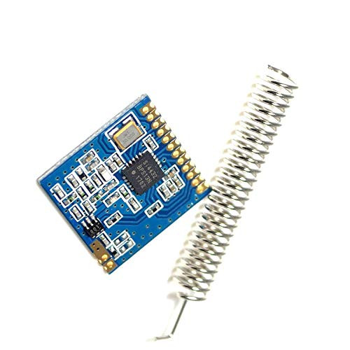 1 Set Mini SI4432 Remote Wireless Transceiver Communication Module 240MHZ-930MHZ plus Spring Antenna Distance 1000m