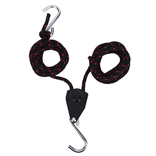 Practical Super Strong Multi Uses Rope Ratchet Tie Down with S-Shaped Hook Boat Solid Binding Rope