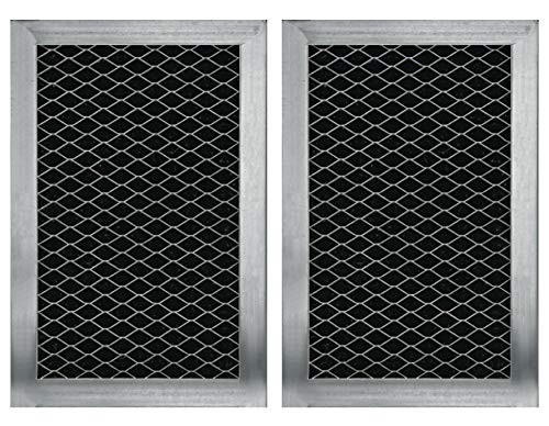 GE JX81J, WB02X11124, WB06X10823 Microwave Recirculating Charcoal Filter (2-Pack)