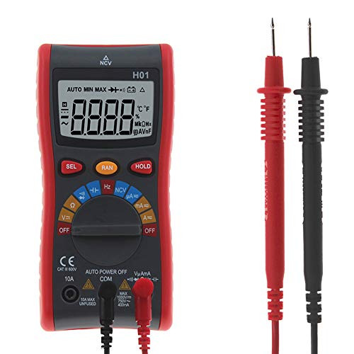 ANENG H01 Digital Auto Range 4000 Counts Multimeter AC/DC Ammeter Voltmeter Ohm Meter for Measure AC/DC Voltage