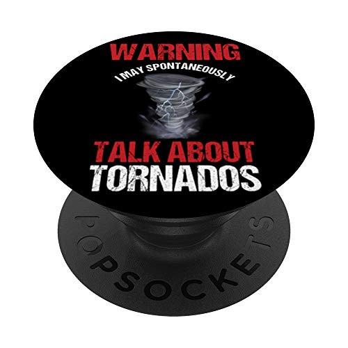 Chasing Storm Chaser Weather Hurricane Tornado Twister Gift PopSockets Grip and Stand for Phones and Tablets