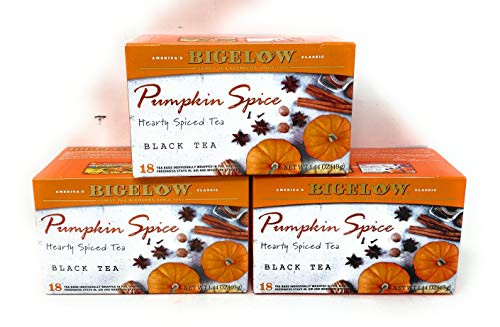 Bigelow Tea 3 Packs (Black Tea - Pumpkin Spice)
