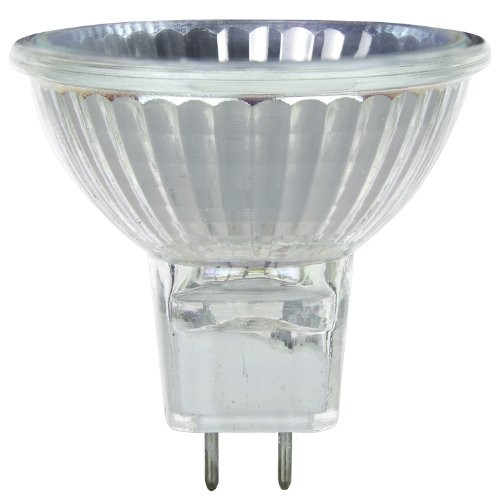 Sunlite 50MR16/CG/GY8/FL/120V 50-Watt Halogen MR16 GY8 Based Mini Reflector Bulb, Cover Guard