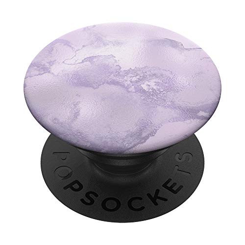 Cool Purple Muted Lavender Swirl For Women and Girls PopSockets PopGrip: Swappable Grip for Phones  and  Tablets