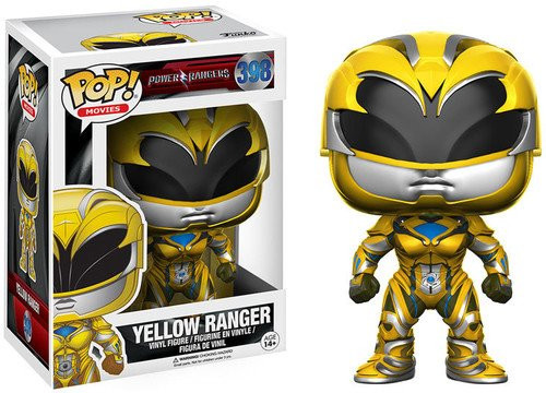 Funko POP Movies: Power Rangers Yellow Ranger Toy Figure Funko POP Movies: Power Rangers Yellow Ranger Toy Figure