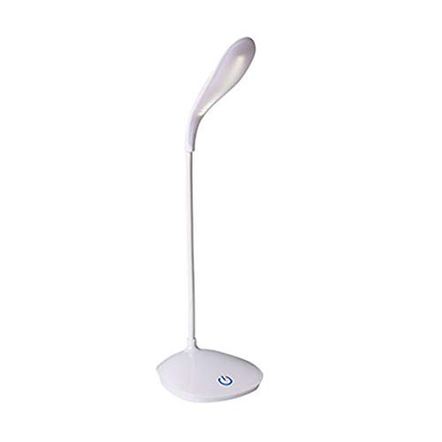 YARUI LED Desk Lamp with Flexible Gooseneck 3 Level Brightness, Battery Operated Table Lamp 3W Touch Control, Compact Portable lamp for Dorm Study Office Bedroom, Eye-Caring and Energy Saving YARUI LED Desk Lamp with Flexible Gooseneck 3 Level Brightness, Battery Operated Table Lamp 3W Touch Control, Compact Portable lamp for Dorm Study Office Bedroom, Eye-Caring and Energy Saving