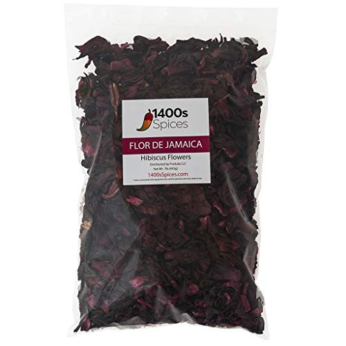 1lb Soft Hibiscus Flowers perfect for Mexican Agua Fresca, Flor de Jamaica. 1lb Soft Hibiscus Flowers perfect for Mexican Agua Fresca, Flor de Jamaica.