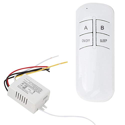 Remote control switch, 220V indoor wireless wall remote switch, for remote control replacement, easy to install light accessories
