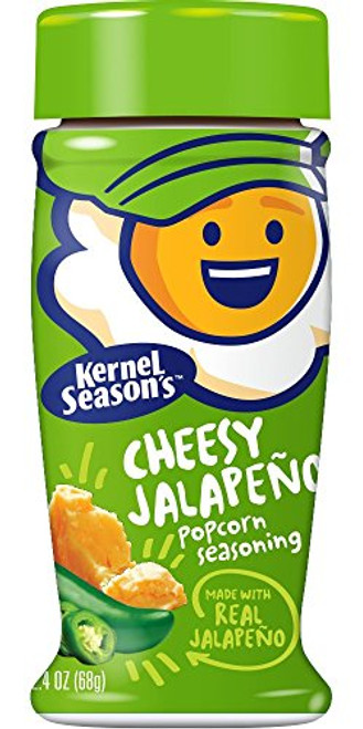 Kernel Season's Popcorn Seasoning, Cheesy Jalapeno, 2.4 Ounce (Pack of 6) Kernel Season's Popcorn Seasoning, Cheesy Jalapeno, 2.4 Ounce (Pack of 6)