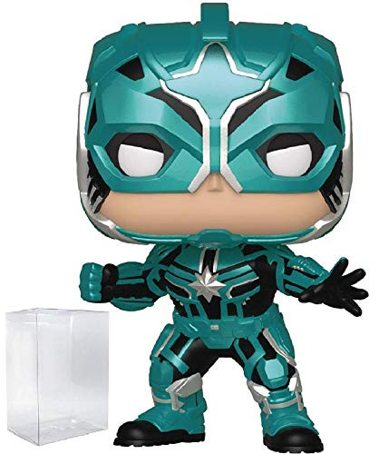 Marvel: Captain Marvel - Star Commander Yon-Rogg Funko Pop Vinyl Figure (Includes Compatible Pop Box Protector Case)
