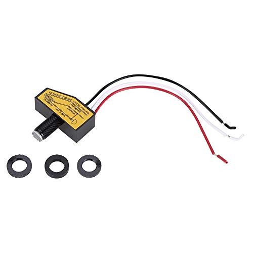 Stronerliou Mini Light Switching Sensor Remote Photocell Dusk to Till Dawn