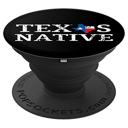 Distressed Texas Native State Flag Design Lone Star Flag PopSockets Grip and Stand for Phones and Tablets