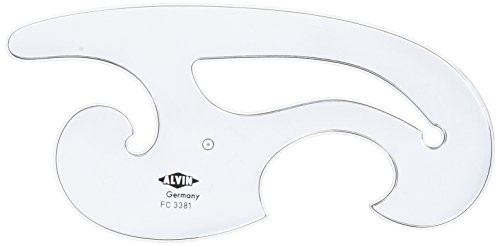 Alvin, French Curve Ruler, Drafting Drawing Measuring Tool - 6.5-inches