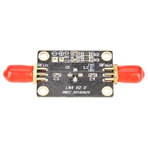 RF Amplifier Ham Radio Module 25DB A 0.8G 50K-4G DC 9-15V Electronics Low Noise Audio Component Amplifiers for Remote Control Receiver(No Shell Bare Board)