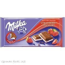 Milka - Strawberry Joghurt 100g (Pack of 3)