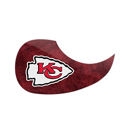 Woodrow Guitar by The Sports Vault NFL Kansas City Chiefs Pick Guard Woodrow Guitar by The Sports Vault NFL Kansas City Chiefs Pick Guard