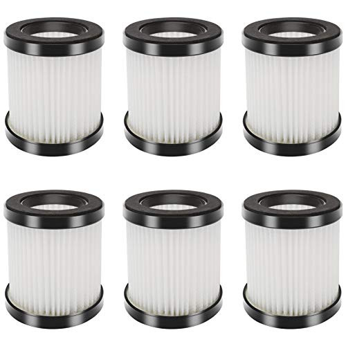 UOUOLONUN 6 Pack Replacement HEPA Filters Compatible for MOOSOO XL-618A Cordless Vacuum